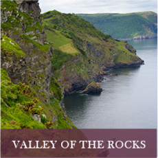 Impressive coastline at The Valley of the Rocks