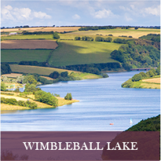 Stunning view of Wimbleball Lake
